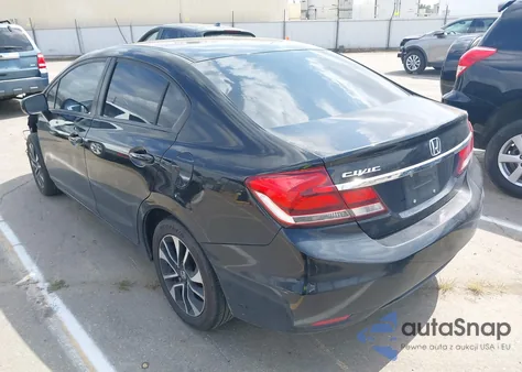 2015 Honda Civic Ex from USA, damaged, VIN 19XFB2F83FE702620